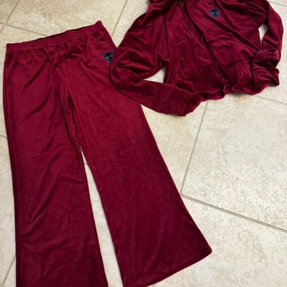 Marvel Women's Wakanda Forever Velour Graphic Zip-Up Hoodie L,  Pants Size XL - Picture 3 of 10